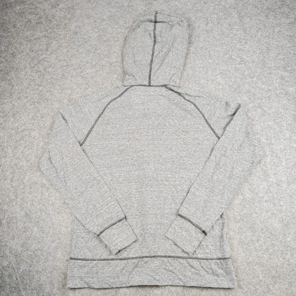 American Giant Lightweight Full Zip Hoodie Women's Medium Gray Made In USA - Picture 7 of 7